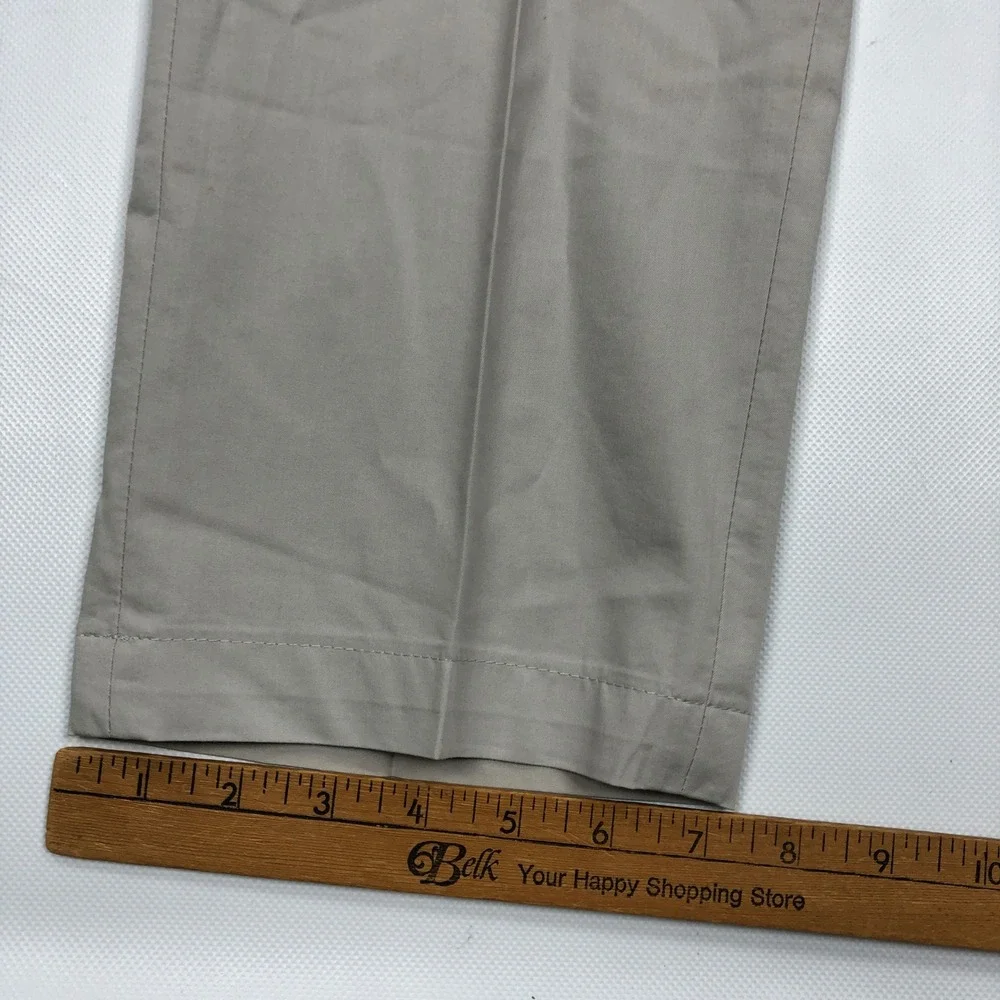 Ballin Ceramica Modern Fit Men 34x30 Khaki Cotton Stretch Performance Pants
